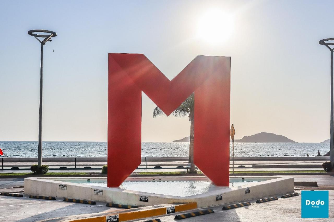 Apartamento Torre M, a unos pasos de la Playa!! Mazatlán Exterior foto